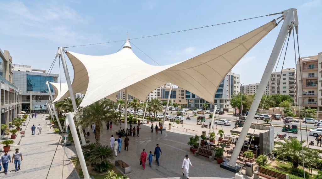 Architectural Tension Membrane Structure